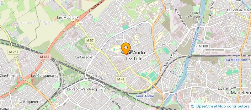 localisation de l'entreprise MONSIEUR MATHIEU ROGEZ à SAINT-ANDRE-LEZ-LILLE