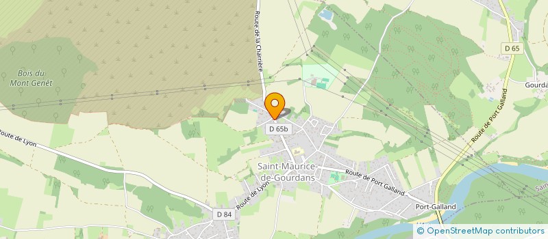 localisation de l'entreprise MONSIEUR MATHIEU RONGIER à SAINT-MAURICE-DE-GOURDANS