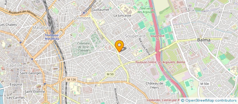 localisation de l'entreprise MONSIEUR MATHIEU ROS à TOULOUSE