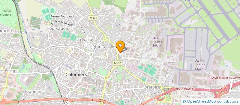 localisation de l'entreprise MONSIEUR MATHIEU ROSALES à COLOMIERS