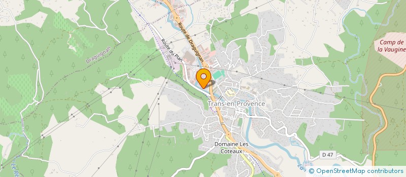 localisation de l'entreprise MONSIEUR MATHIEU ROSATI à TRANS-EN-PROVENCE