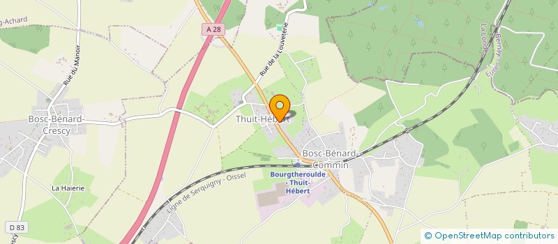 localisation de l'entreprise MONSIEUR MATHIEU ROSAY  GRAND BOURGTHEROULDE