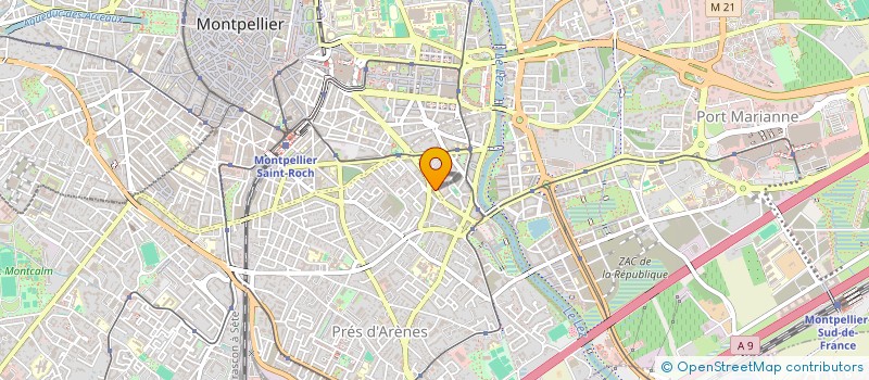 localisation de l'entreprise MONSIEUR MATHIEU ROUIL à MONTPELLIER
