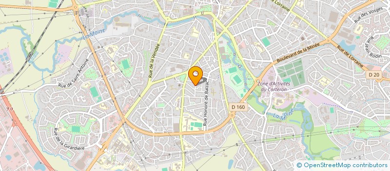 localisation de l'entreprise MONSIEUR MATHIEU ROUILLE  LA SEGUINIERE