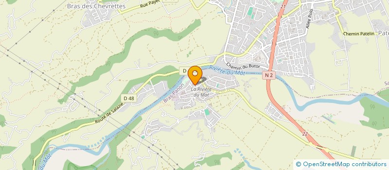 localisation de l'entreprise MONSIEUR MATHIEU ROULIS à BRAS-PANON