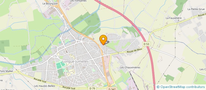 localisation de l'entreprise MONSIEUR MATHIEU ROUSSEAU à GENNES-VAL-DE-LOIRE