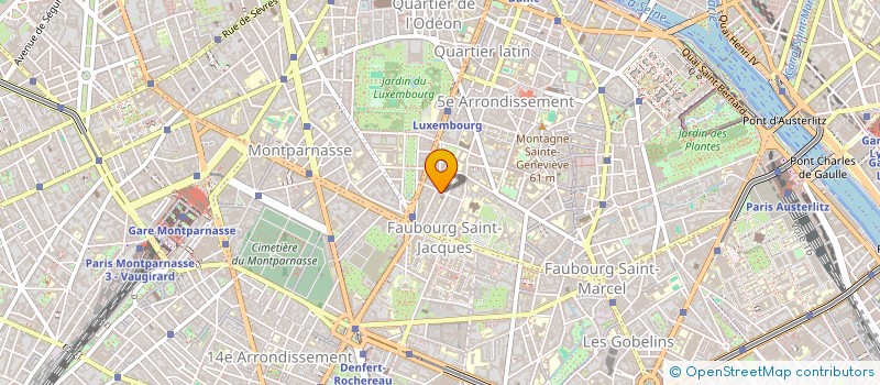 localisation de l'entreprise MONSIEUR MATHIEU ROUSSEAU  PARIS