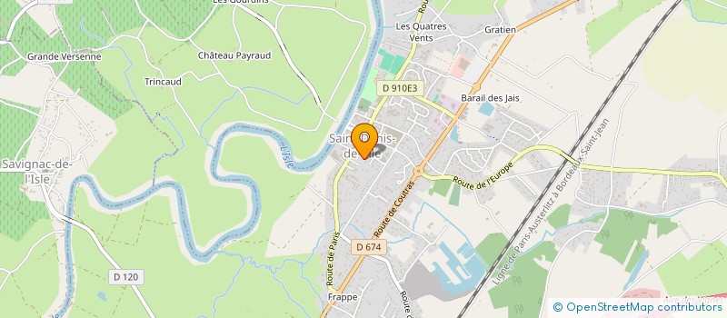 localisation de l'entreprise MONSIEUR MATHIEU ROUSSELIN  SAINT-DENIS-DE-PILE