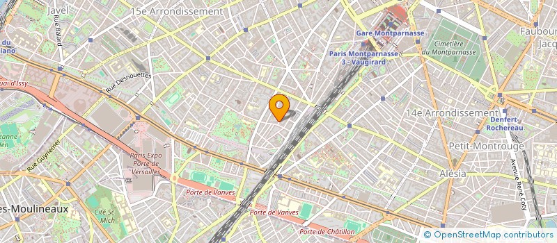 localisation de l'entreprise MONSIEUR MATHIEU ROUXEL  PARIS