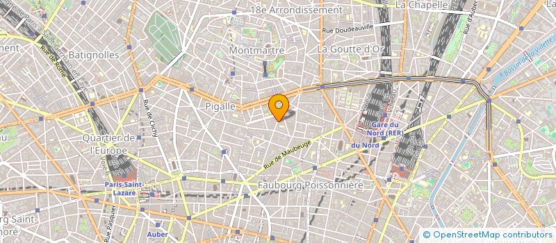 localisation de l'entreprise MONSIEUR MATHIEU ROYER  PARIS