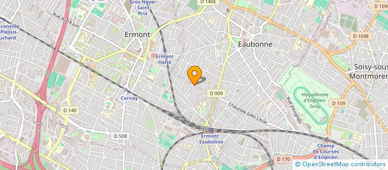 localisation de l'entreprise MONSIEUR MATHIEU RUPIN à EAUBONNE