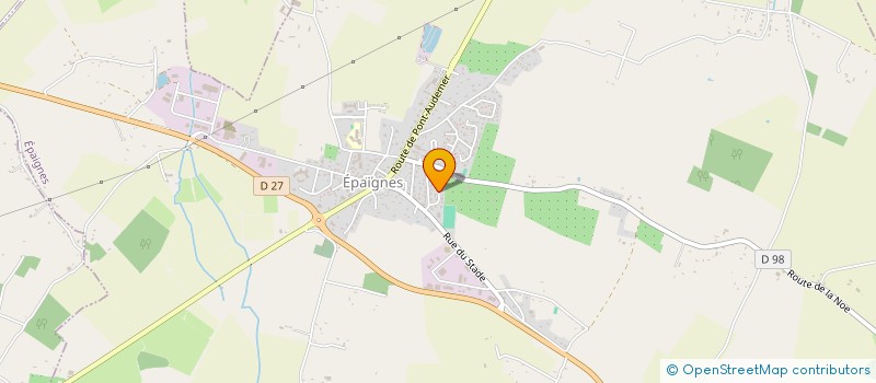 localisation de l'entreprise MONSIEUR MATHIEU SABOURIN  EPAIGNES