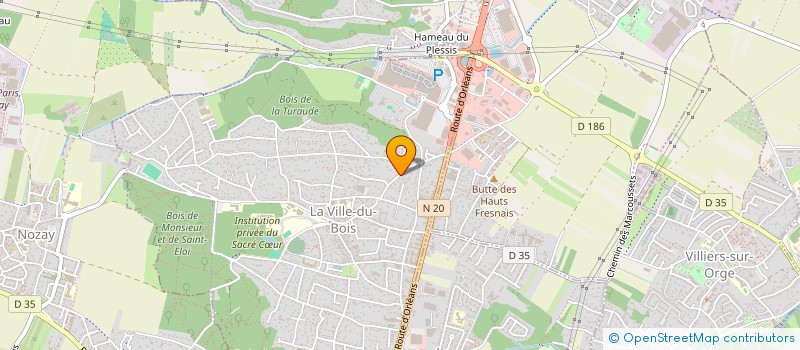 localisation de l'entreprise MONSIEUR MATHIEU SALAUN à LA VILLE-DU-BOIS