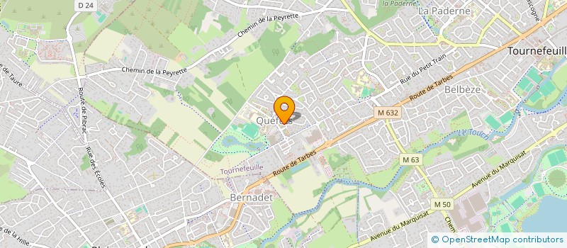 localisation de l'entreprise MONSIEUR MATHIEU SALAVERT à TOURNEFEUILLE