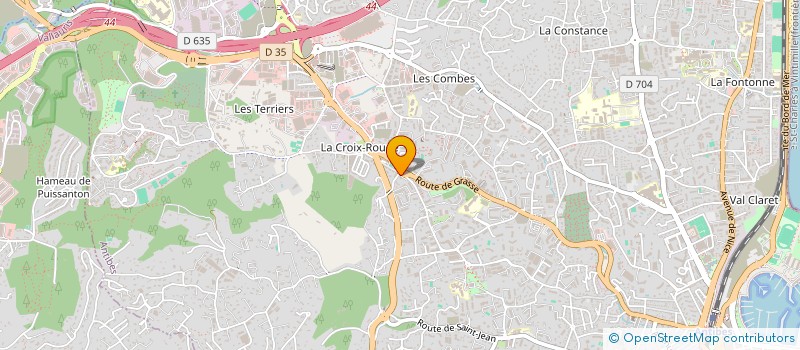 localisation de l'entreprise MONSIEUR MATHIEU SALAZARD à ANTIBES