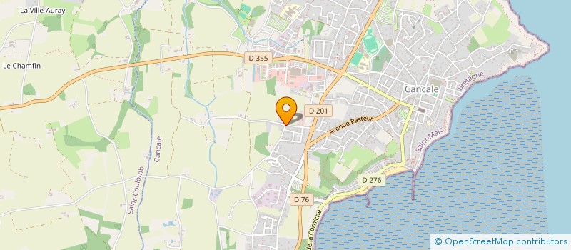 localisation de l'entreprise MONSIEUR MATHIEU SAMMUT  CANCALE