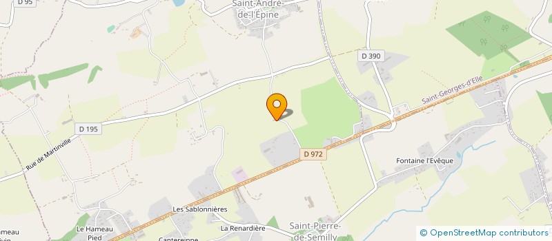 localisation de l'entreprise MONSIEUR MATHIEU SANONER à SAINT ANDRE DE L'EPINE