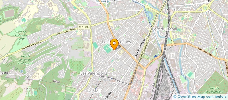 localisation de l'entreprise MONSIEUR MATHIEU SARRAUTE à DIJON