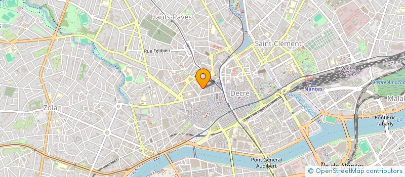 localisation de l'entreprise MONSIEUR MATHIEU SARREBOURSE D AUDEVILLE  NANTES