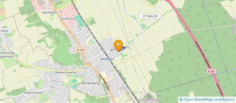 localisation de l'entreprise MONSIEUR MATHIEU SAUDER  BRUNSTATT-DIDENHEIM