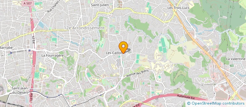 localisation de l'entreprise MONSIEUR MATHIEU SAURAT à MARSEILLE