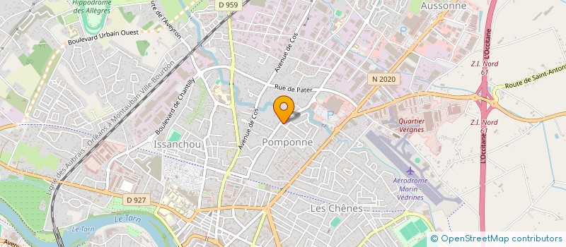 localisation de l'entreprise MONSIEUR MATHIEU SCHEID  MONTAUBAN