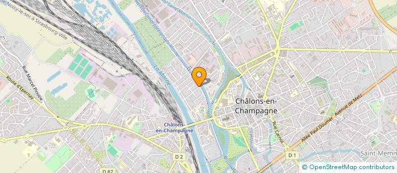 localisation de l'entreprise MONSIEUR MATHIEU SCHMITT  CHALONS-EN-CHAMPAGNE