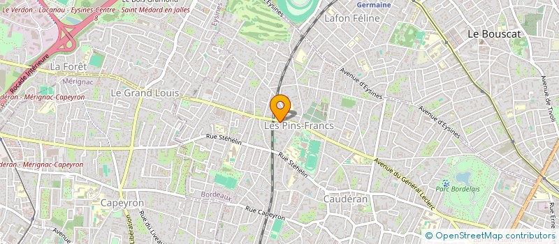 localisation de l'entreprise MONSIEUR MATHIEU SCHOENHENZEL à BORDEAUX