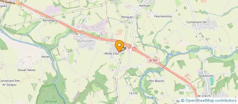 localisation de l'entreprise MONSIEUR MATHIEU SCHOUTEETEN à LANNION