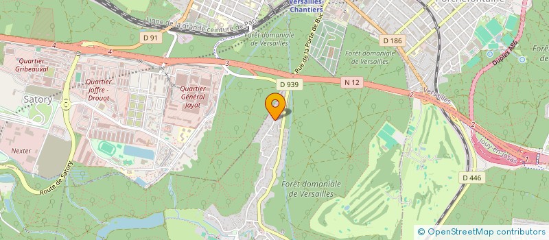 localisation de l'entreprise MONSIEUR MATHIEU SEAILLES  BUC