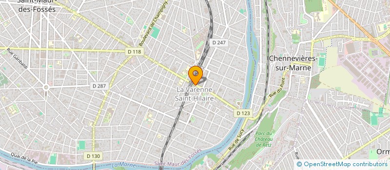 localisation de l'entreprise MONSIEUR MATHIEU SECLET à SAINT-MAUR-DES-FOSSES