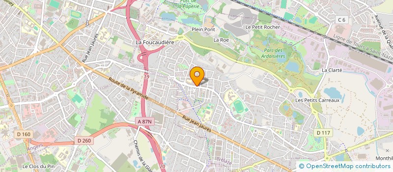 localisation de l'entreprise MONSIEUR MATHIEU SEDDAS à TRELAZE