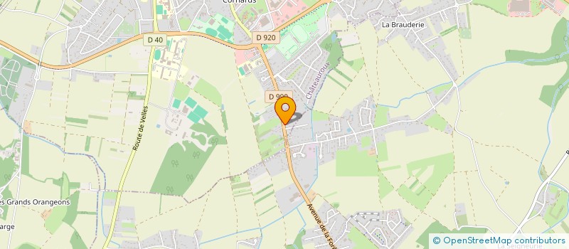 localisation de l'entreprise MONSIEUR MATHIEU SELLERET à CHATEAUROUX