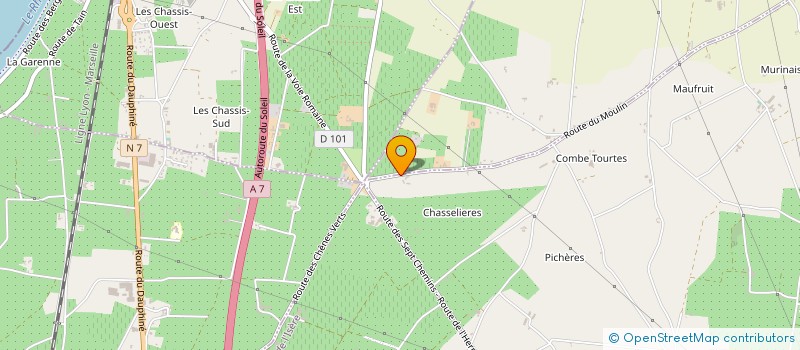 localisation de l'entreprise MONSIEUR MATHIEU SERRE  BEAUMONT-MONTEUX