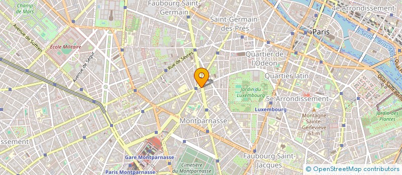 localisation de l'entreprise MONSIEUR MATHIEU SIBILLE  PARIS