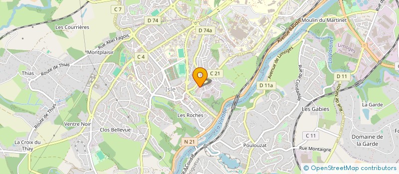 localisation de l'entreprise MONSIEUR MATHIEU SIKORA  ISLE