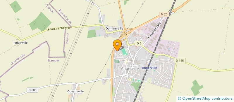localisation de l'entreprise MONSIEUR MATHIEU SILIKY à ANGERVILLE