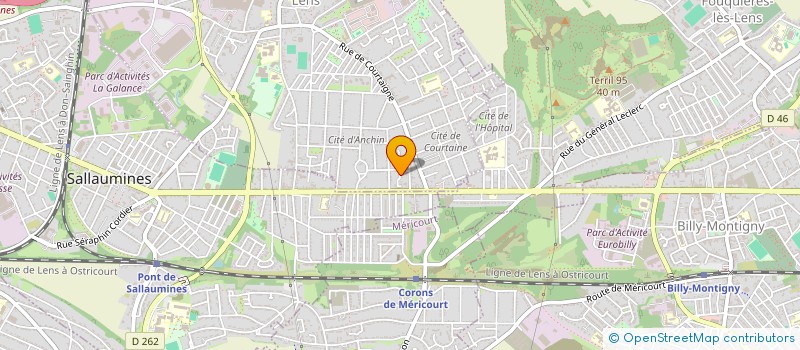 localisation de l'entreprise MONSIEUR MATHIEU SILVA SANTIAGO  NOYELLES-SOUS-LENS