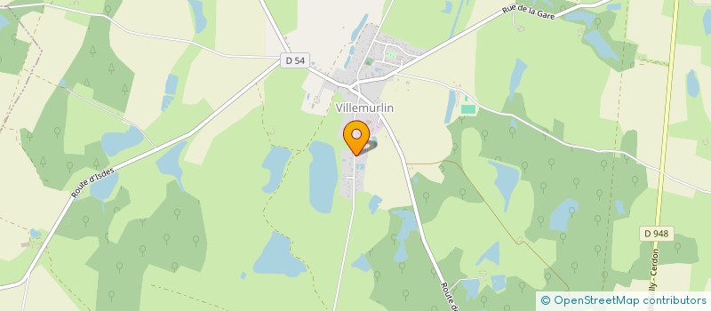 localisation de l'entreprise MONSIEUR MATHIEU SIMON  VILLEMURLIN