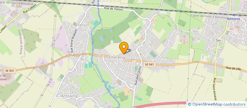 localisation de l'entreprise MONSIEUR MATHIEU SIX  CHERENG