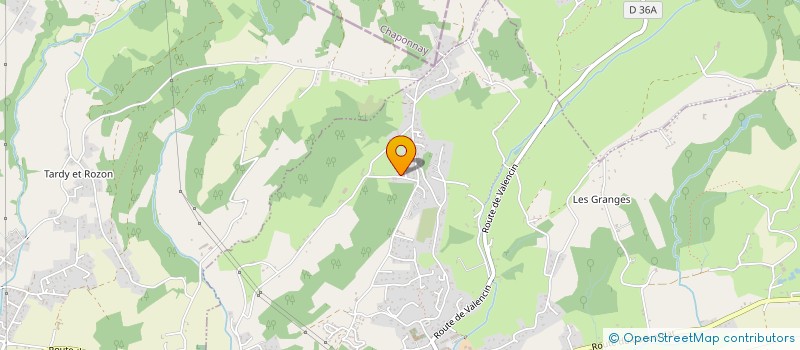 localisation de l'entreprise MONSIEUR MATHIEU SNABRE  SAINT-JUST-CHALEYSSIN