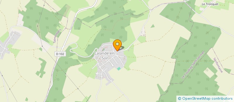 localisation de l'entreprise MONSIEUR MATHIEU SNEYAERT  LABOSSE