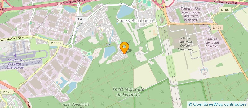 localisation de l'entreprise MONSIEUR MATHIEU SOK  CROISSY-BEAUBOURG