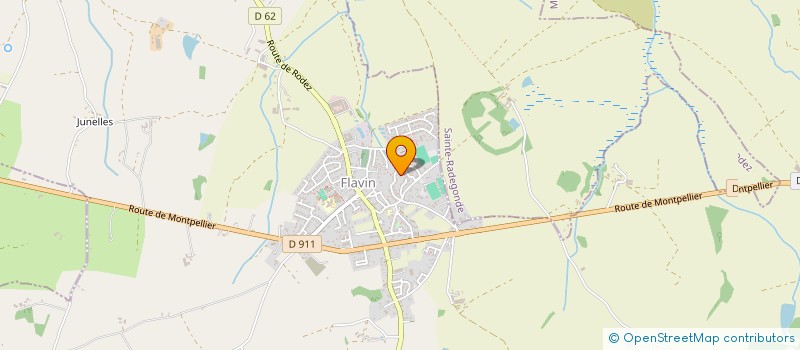 localisation de l'entreprise MONSIEUR MATHIEU SOLEILHET  FLAVIN