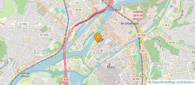 localisation de l'entreprise MONSIEUR MATHIEU SONDAG  METZ