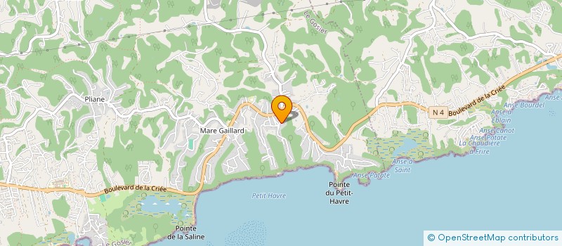 localisation de l'entreprise MONSIEUR MATHIEU SONNICK à BAIE-MAHAULT