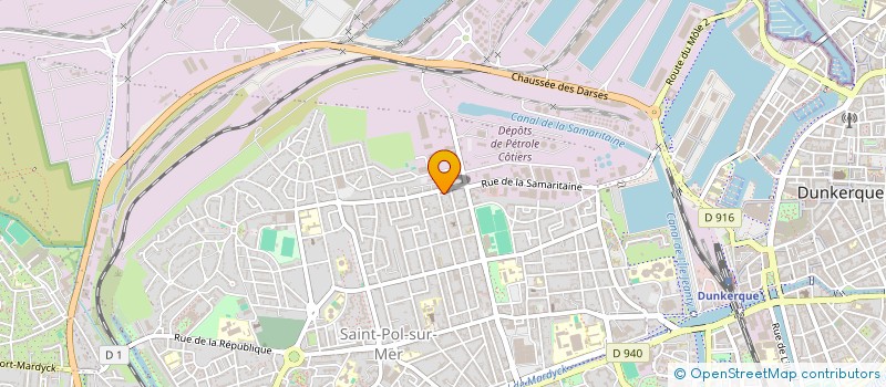 localisation de l'entreprise MONSIEUR MATHIEU SOREL à DUNKERQUE