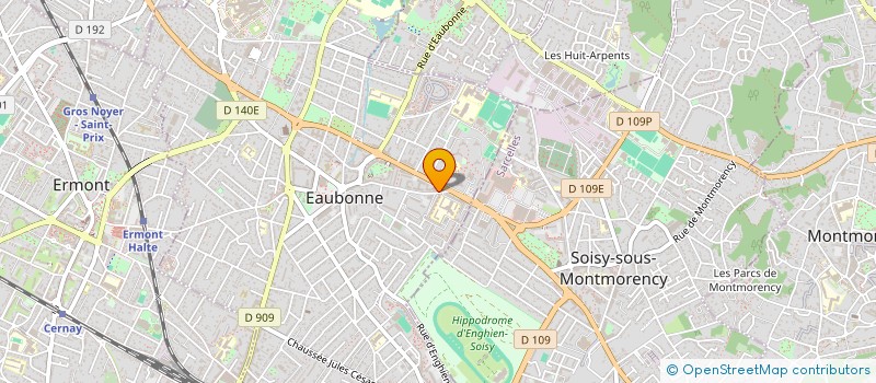 localisation de l'entreprise MONSIEUR MATHIEU SORET  EAUBONNE