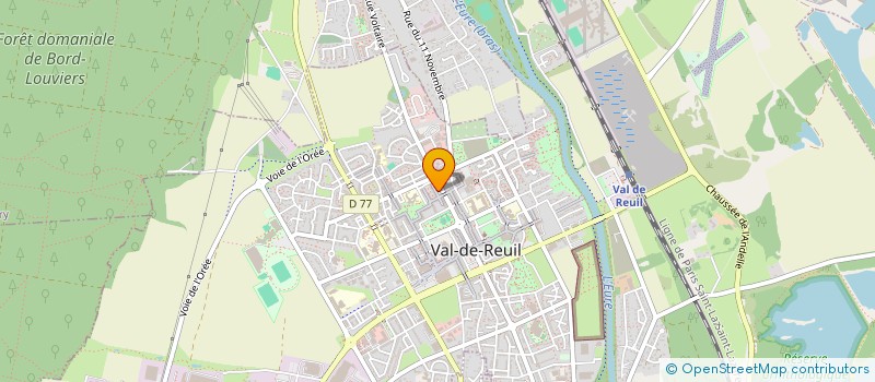 localisation de l'entreprise MONSIEUR MATHIEU SORIANO  LE VAUDREUIL