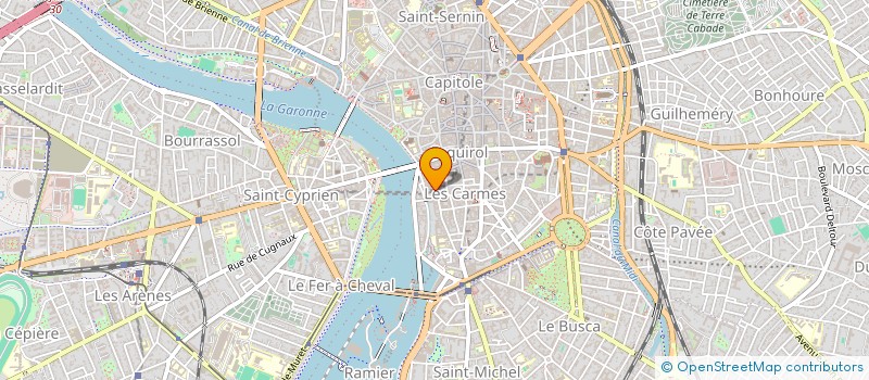 localisation de l'entreprise MONSIEUR MATHIEU SOUMEILLAN à TOULOUSE